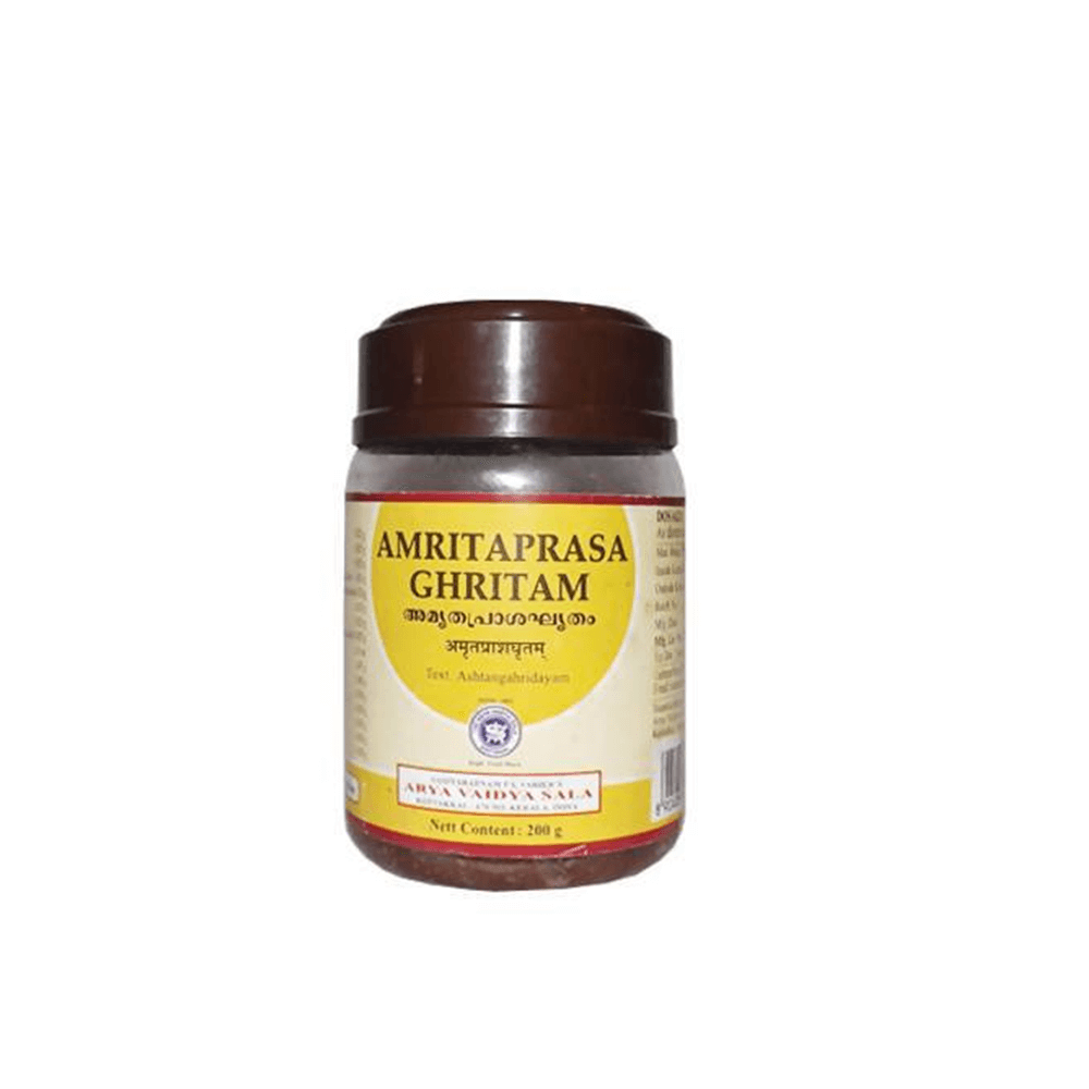 Buy Kottakkal Arya Vaidya Sala Amrithaprasa Ghritam - Ayurvedic Rejuvenating Ghee from DrMediCart, Ship from India to USA