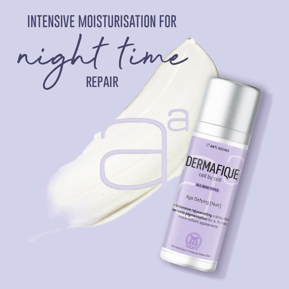 Dermafique Age Defying Nuit, Night Cream For Pigmentation & Dark Spots