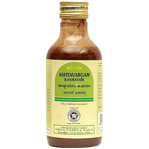 Buy Kottakkal Arya Vaidyasala Ashtavargam Kashayam - Ayurvedic Remedy for Paralysis & Circulatory Health from DrMediCart, Ship from India to USA