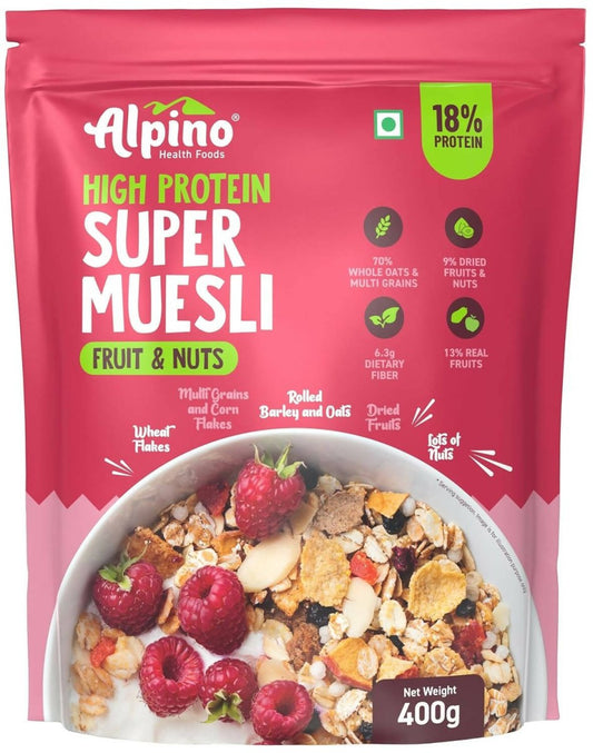 Alpino High Protein Super Muesli Fruit & Nuts