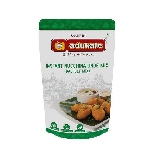 Buy Adukale Instant Nucchina Unde Mix (Dal Idly Mix) from DrMediCart