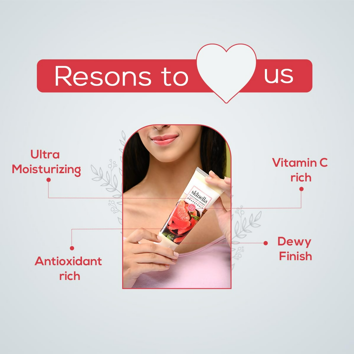 Skinella Face & Body Sorbet Grapefruit Vitamin C