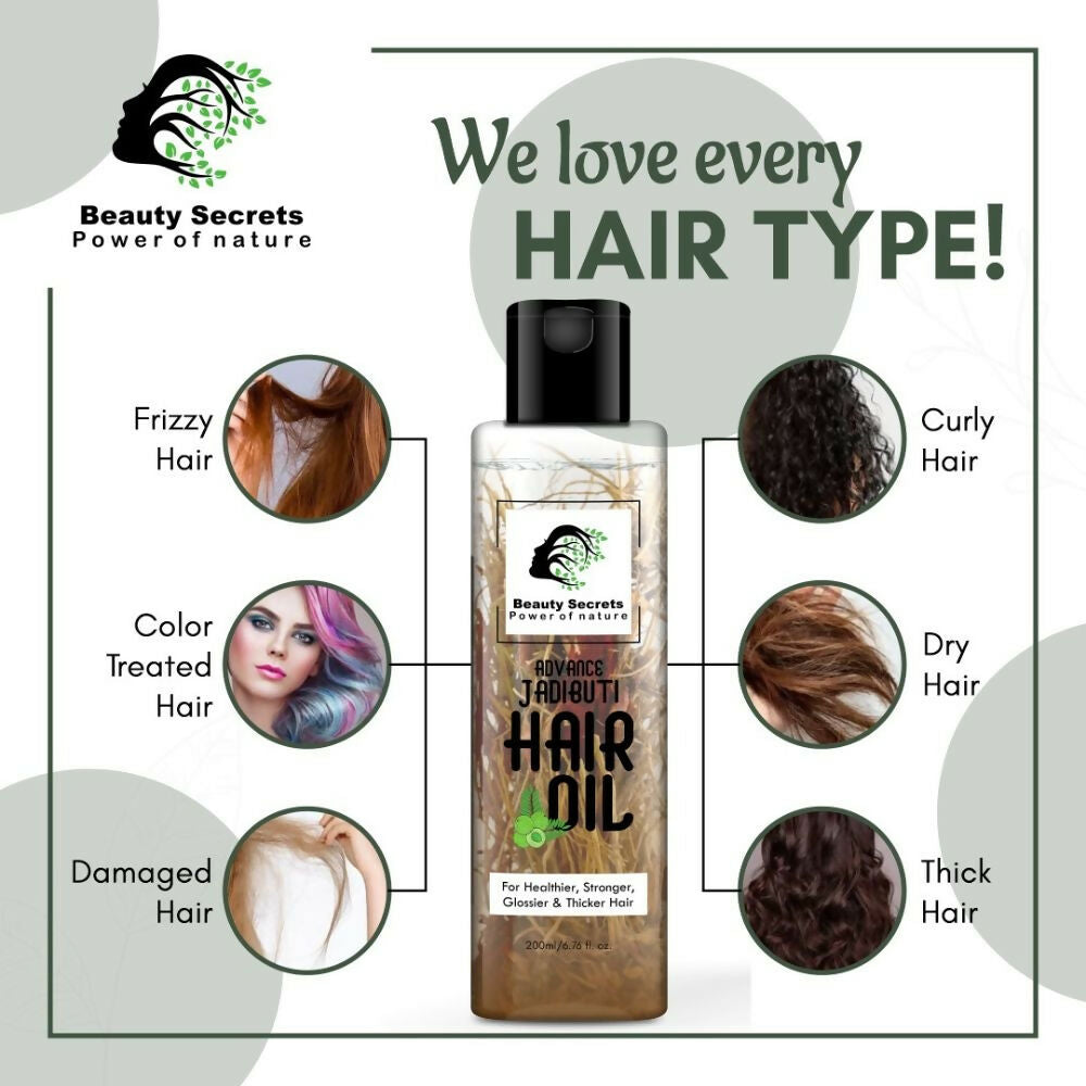 Beauty Secrets Ayurvedic Jadibuti Hair Oil