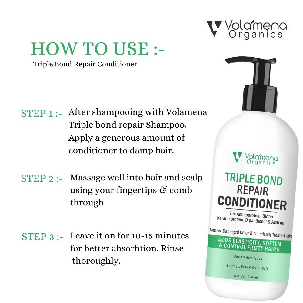 Volamena Organics Triple Bond Repair Conditioner