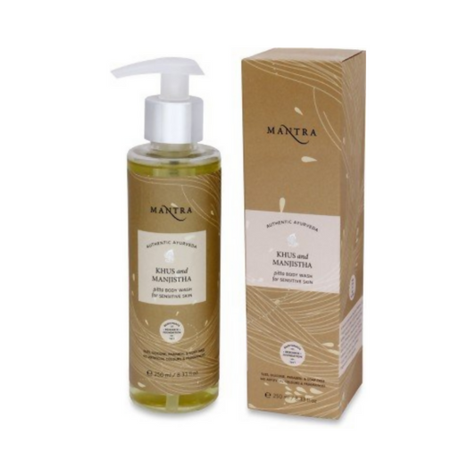 Mantra Herbal Khus and Manjistha Pitta Body Wash For Sensitive Skin