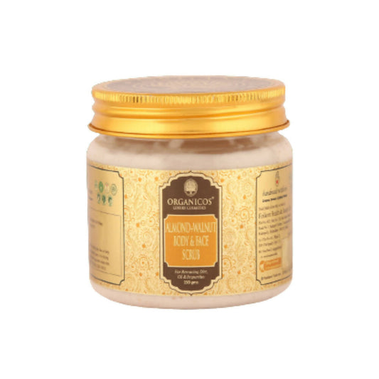 Organicos Almond+Walnut Face & Body Scrub