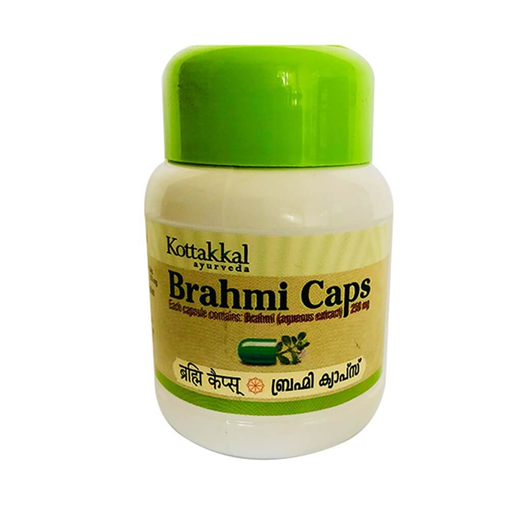 Buy Kottakkal Arya Vaidyasala Brahmi Capsules - Memory & Brain Health from DrMediCart, Ship from India to USA