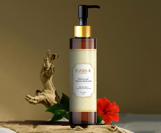 Evaraa Essential Hibiscus And Tuberose Body Wash