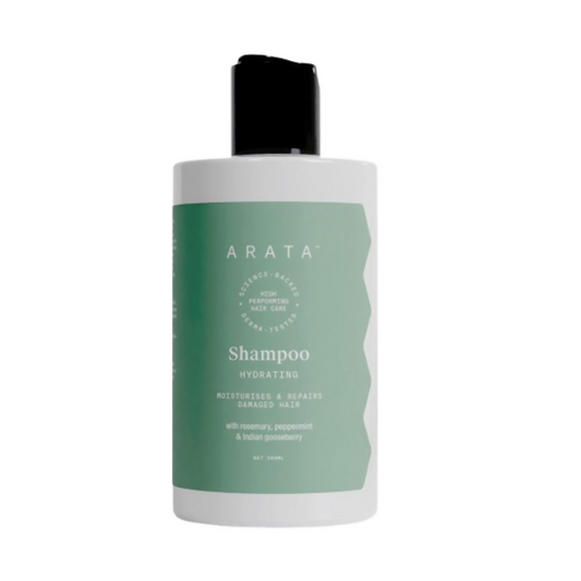 Arata SLS & Paraben Free Hydrating Shampoo With Ginkgo, Ginger & Indian Gooseberry
