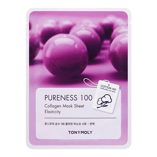 Tonymoly Pureness 100 Collagen Mask Sheet - Korean Skincare
