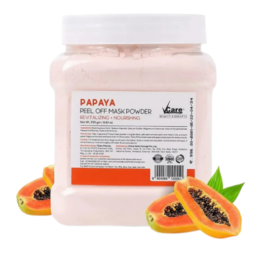 VCare Papaya Jelly Peel Off Mask Powder