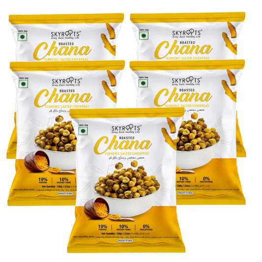 Skyroots Roasted Chana Turmeric Chickpeas