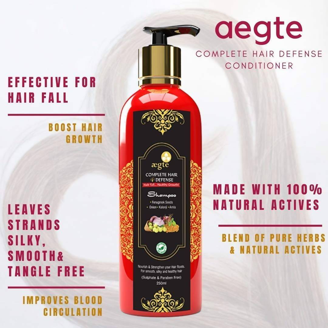 Aegte Onion Anti Hair Fall Kit (Onion Hair Oil, Onion Shampoo & Onion Conditioner) uses