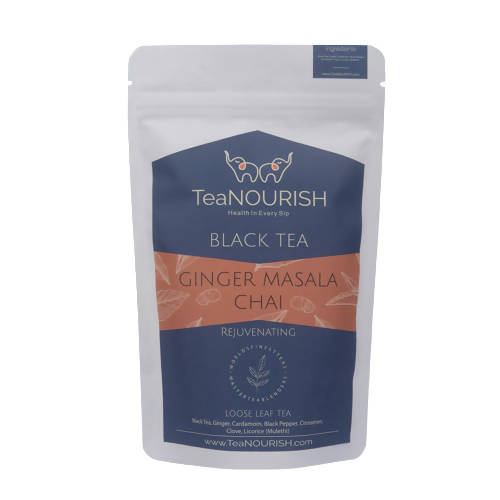 TeaNourish Ginger Masala Black Tea