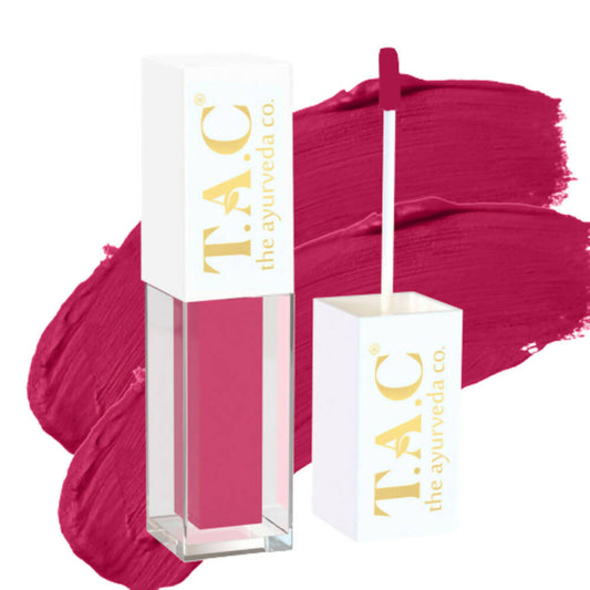 TAC - The Ayurveda Co. Liquid Matte Cosmic Pink Lipstick