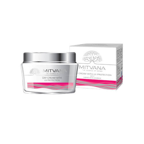 Mitvana Day Cream with UV Protection (with Hibiscus & Licorice)