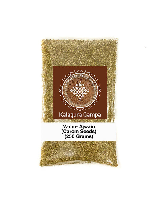 Buy Kalagura Gampa Vamu-Ajwain/Carom Seeds from DrMediCart, Ship from India to USA