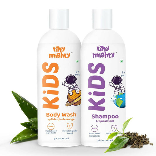 Tiny Mighty Kids Body Wash & Shampoo Combo