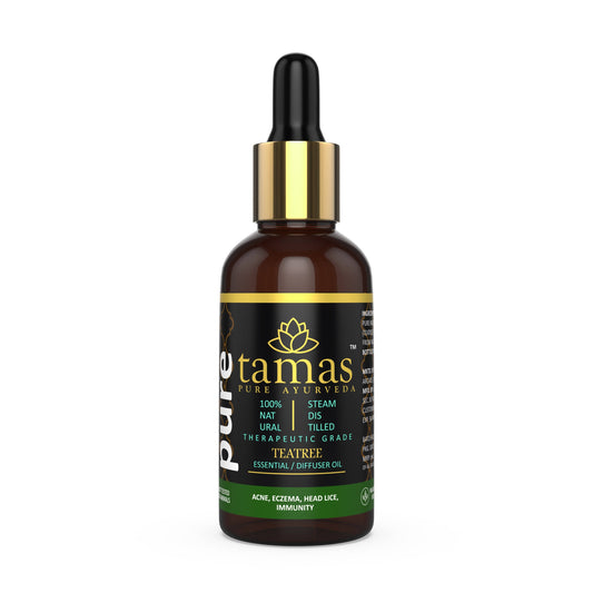 Buy Tamas Pure Ayurveda 100% Natural Teatree Essential Oil from DrMediCart, Ship from India to USA