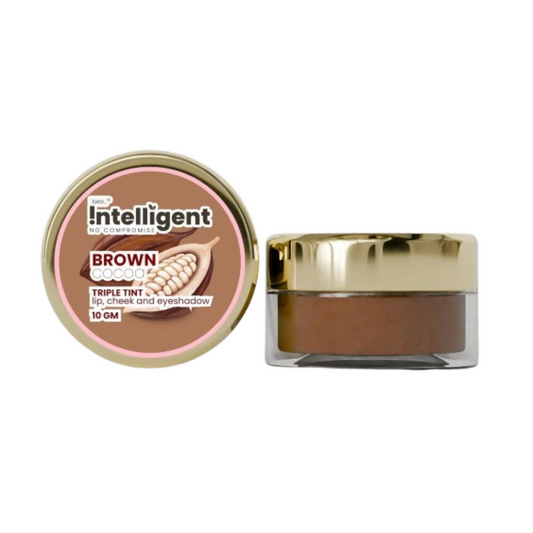 TuCo Intelligent Kids Brown Cocoa Triple Tint Lip, Cheek & Eyeshadow Balm