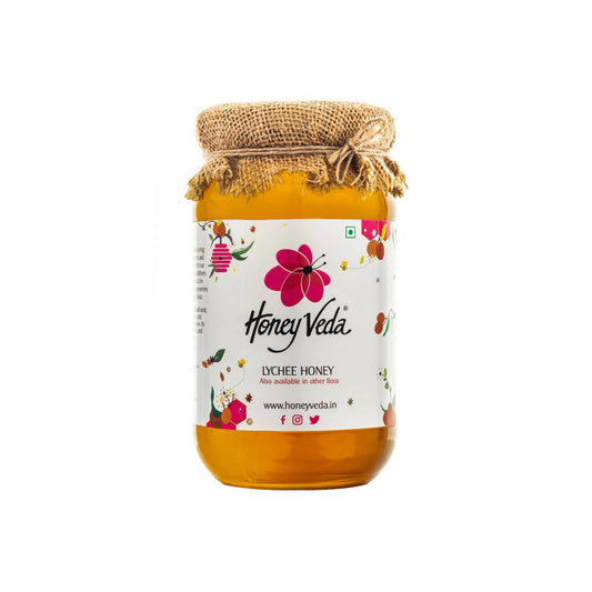 HoneyVeda Premium Raw Lychee Honey
