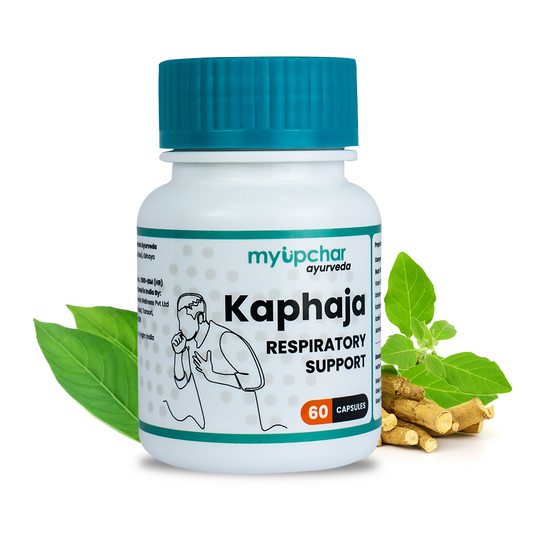 myUpchar Ayurveda Kaphaja Respiratory Support Capsules