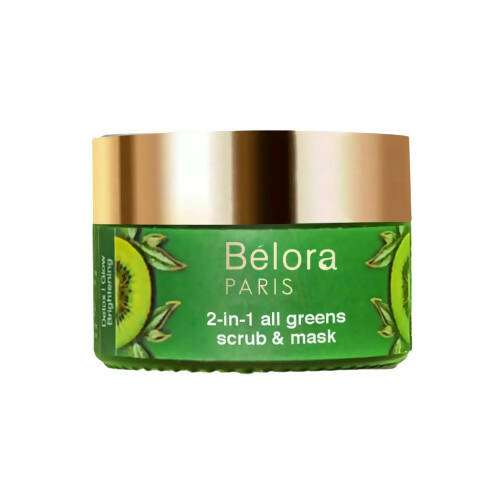 Belora Paris 2 in 1 All Greens Scrub & Mask