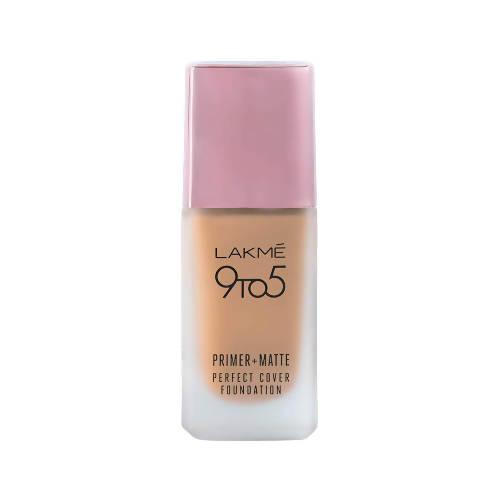 Lakme 9 To 5 Primer + Matte Perfect Cover Foundation N200 Neutral Nude