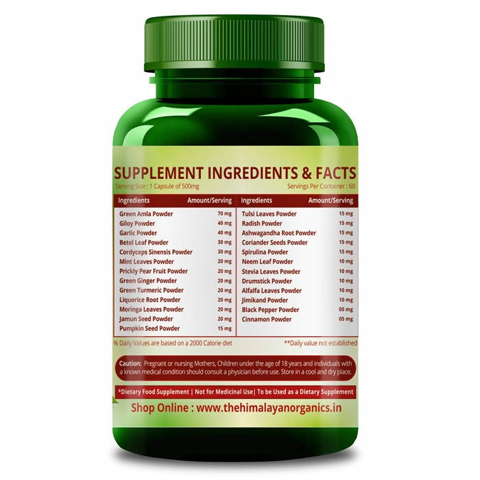 Himalayan Organics Immunity Booster Vegetarian Capsules