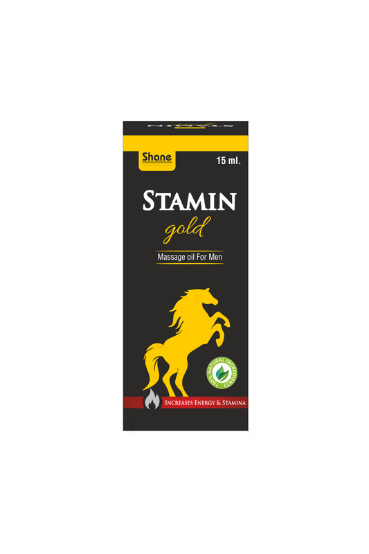 Shane Stamina Gold Massage Oil For Men