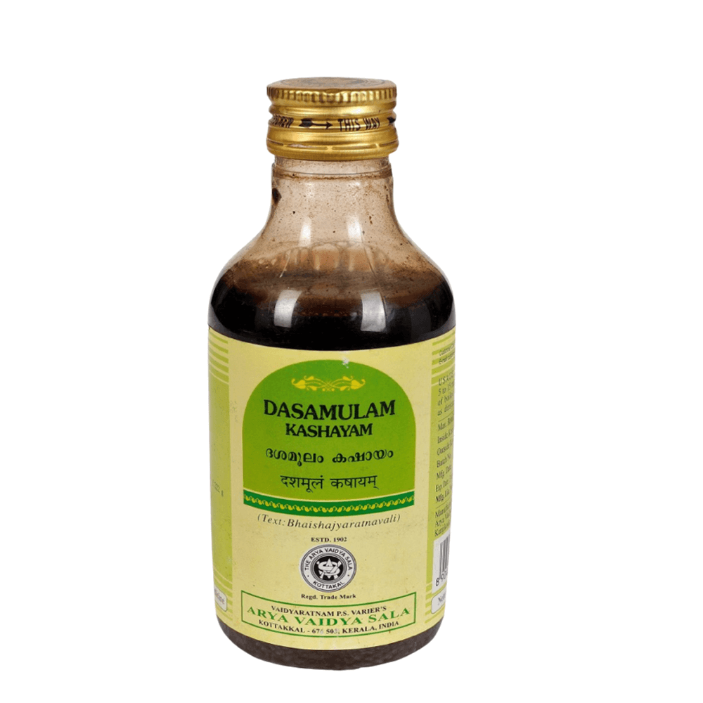 Buy Kottakkal Arya Vaidya Sala Dasamulam Kashayam - Ayurvedic Remedy for Respiratory & Organ Health from DrMediCart, Ship from India to USA