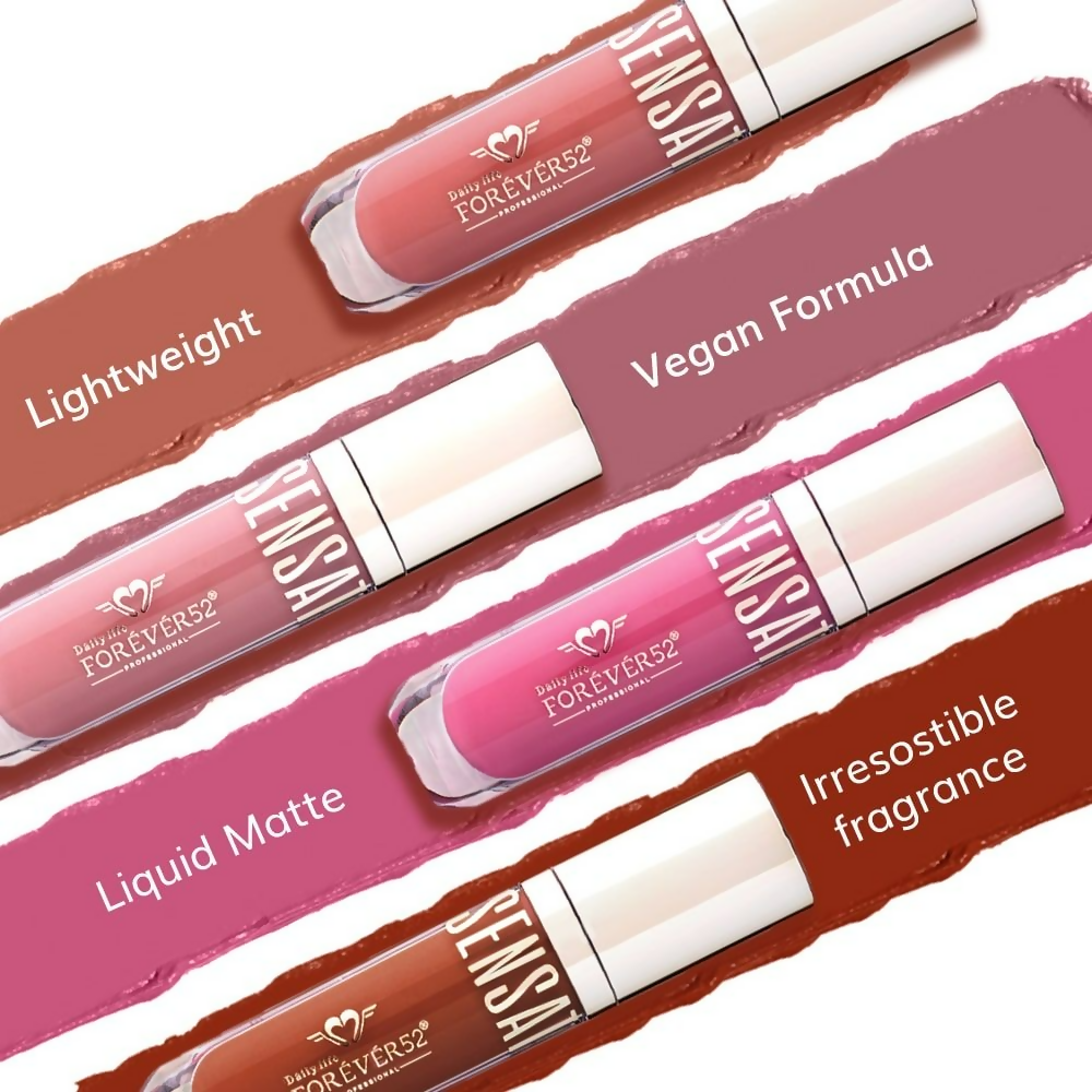 Daily Life Forever52 Sensational Lip Liquid Lipstick - Scarlet Flame
