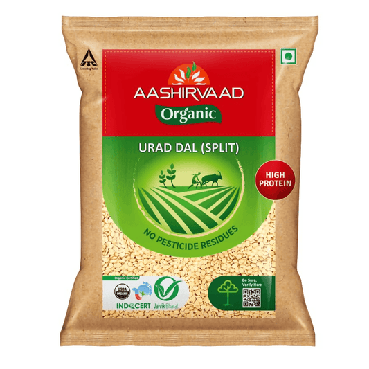 Aashirvaad Organic Urad Dal (Split)