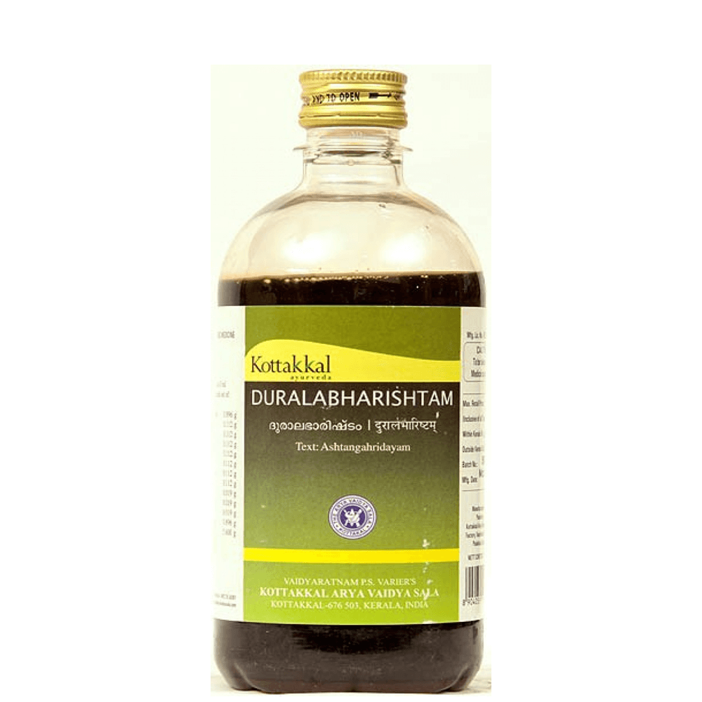 Buy Kottakkal Arya Vaidyasala Duralabharishtam - Ayurvedic Digestive Tonic from DrMediCart, Ship from India to USA
