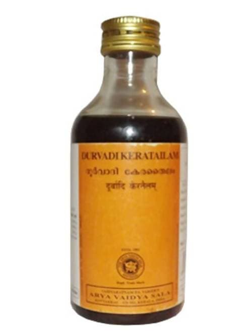 Buy Kottakkal Arya Vaidyasala Durvadi Kera Tailam - Ayurvedic Oil for Skin & Scalp Care from DrMediCart, Ship from India to USA