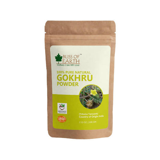 Bliss of Earth 100% Pure Natural Gokhru Powder