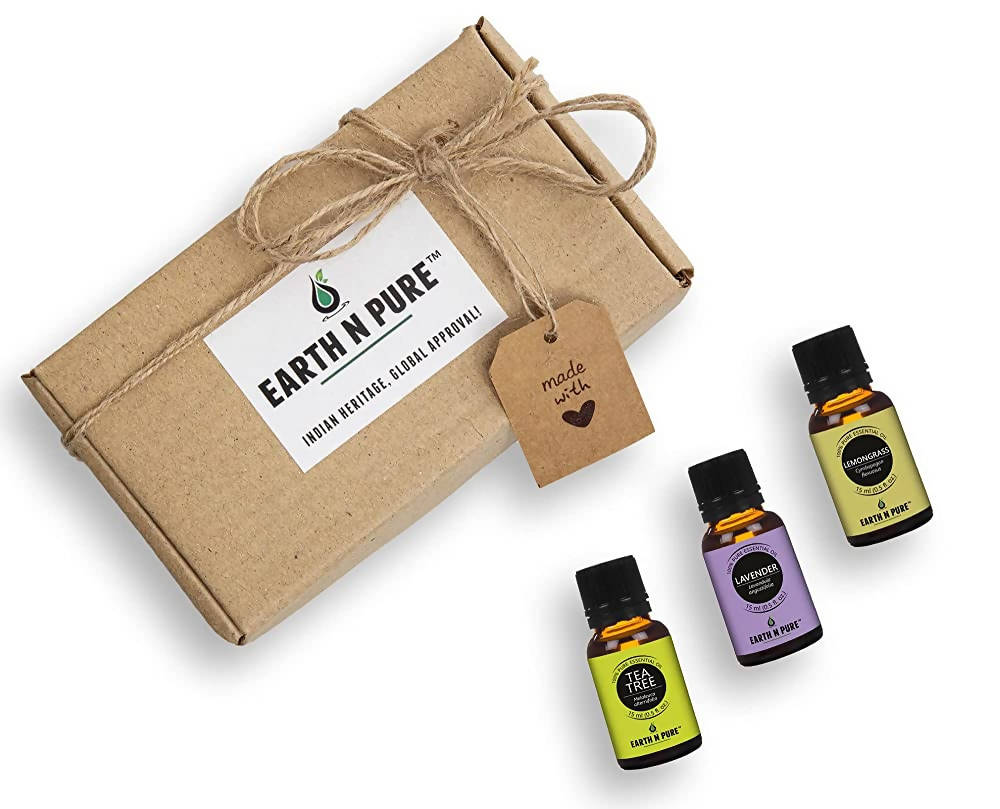 Earth N Pure Essential Oils (Tea Tree, Lavender & Lemongrass)