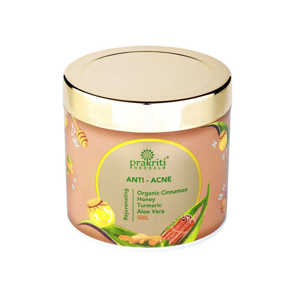Buy Prakriti Herbals Anti-Acne Organic Cinnamon Honey Turmeric Aloevera Gel from DrMediCart, Ship from India to USA