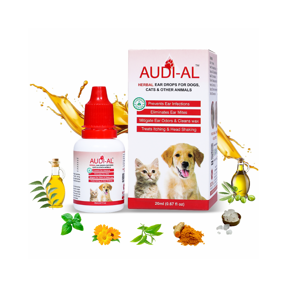Satya Pharmaceuticals Ayurveda Audi-Al Ear Drops (Veterinary)