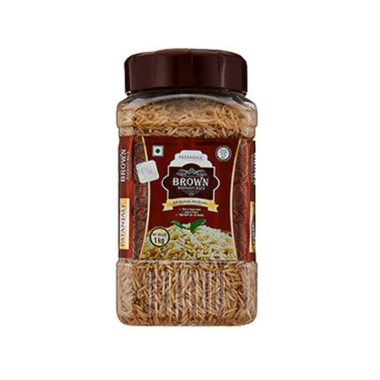 Buy Patanjali Brown Basmati Rice Jar from DrMediCart