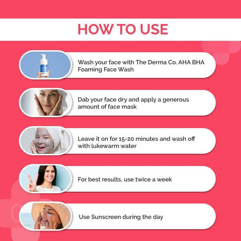 The Derma Co 2% Salicylic Acid Mask For Acne & Blemish Prone Skin
