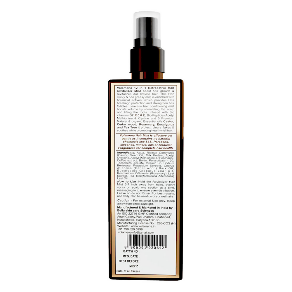 Volamena 12 in 1 Restroactive Revitalize Hair Mist