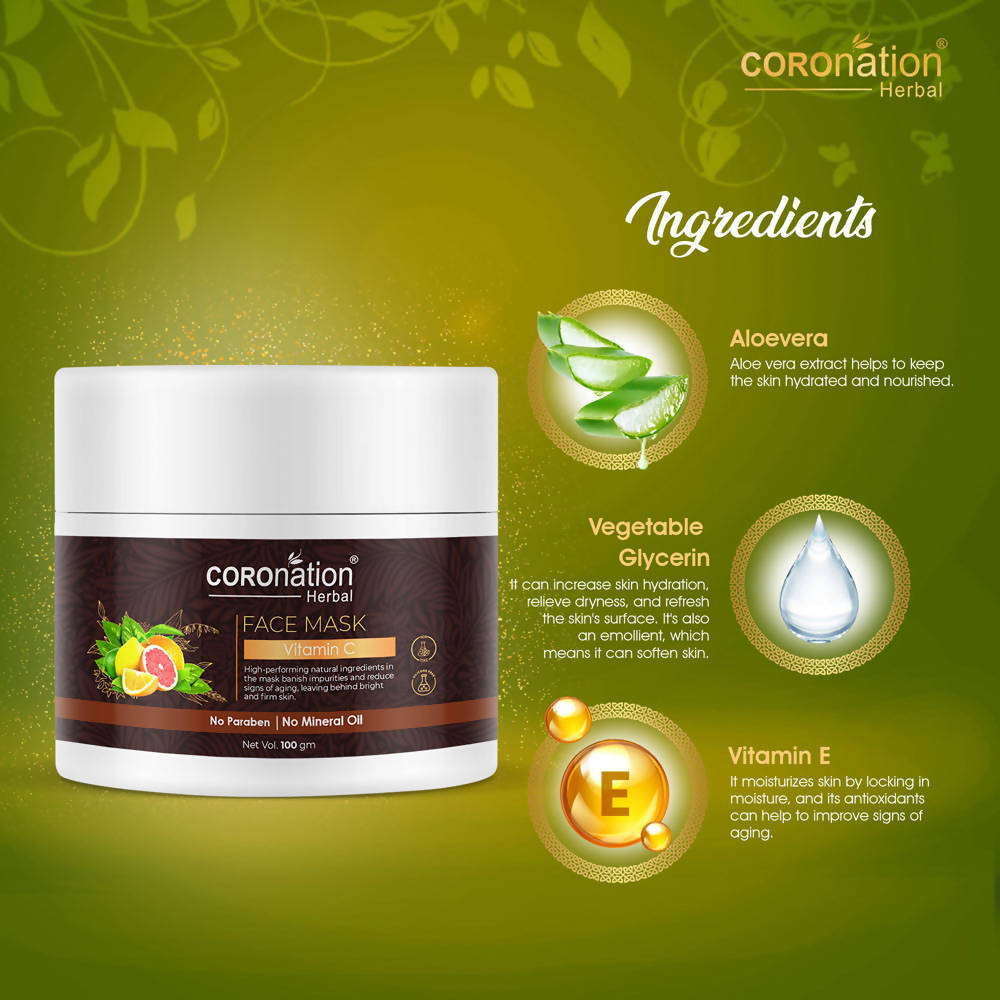 Coronation Herbal Vitamin C Face Mask