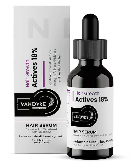 Vandyke Hair Growth Actives 18% Hair Serum