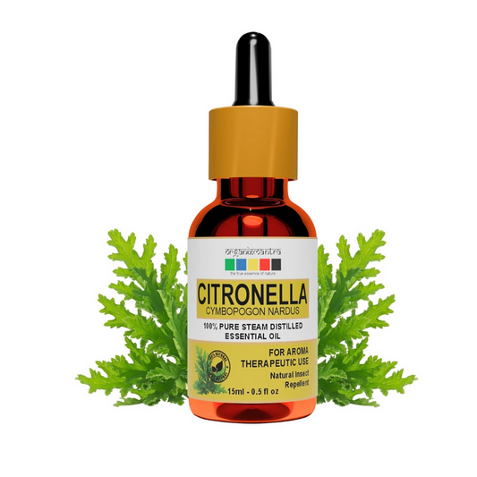 Organix Mantra Citronella Oil - 100% Natural Citronella Essential Oil