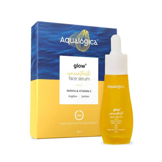 Aqualogica Glow+ Concentrate Face Serum With Hyaluronic Acid & Vitamin C