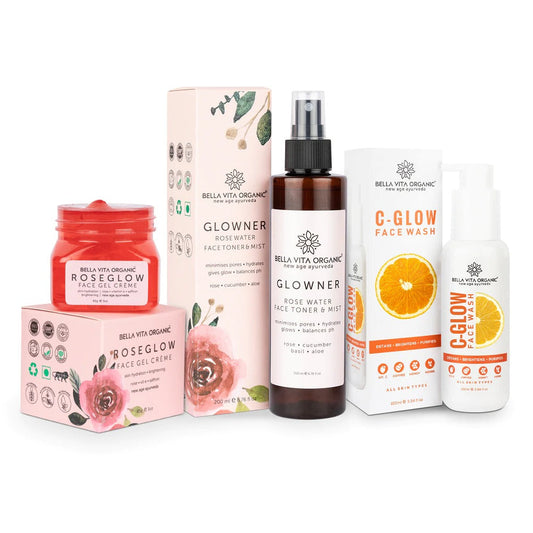 Buy Bella Vita Organic Face Glow Combo from DrMediCart, Ship from India to USA