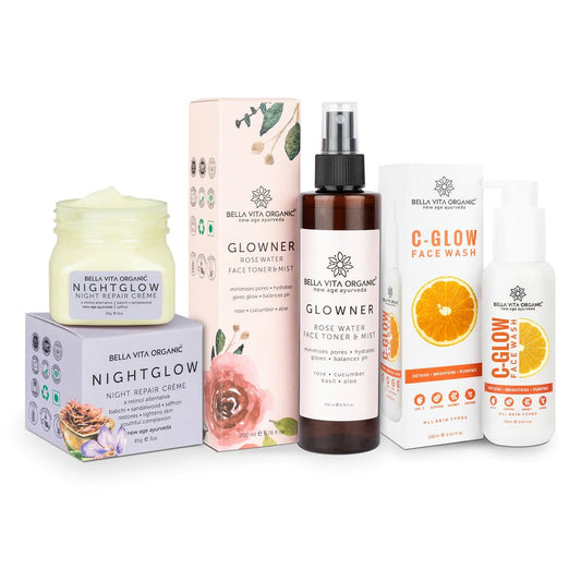 Buy Bella Vita Organic Natural Combo Pack For Glowing Skin from DrMediCart, Ship from India to USA