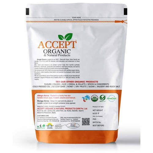 Accept Organic & Natural Products Besan (Gram Flour)