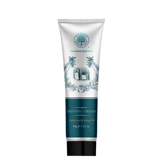 Forest Essentials Sandalwood & Orange Peel Shaving Cream